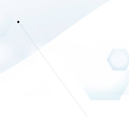 Fondo abstracto en tonos claros con formas geometricas y un punto negro en el centro.