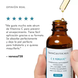 C E Ferulic Serum de Acido Ferulico con Vitamina C
