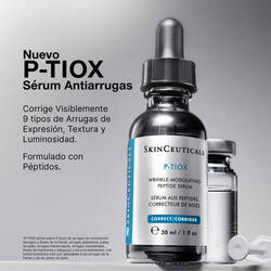 P-TIOX Serum Antiarrugas con Peptidos y Niacinamida